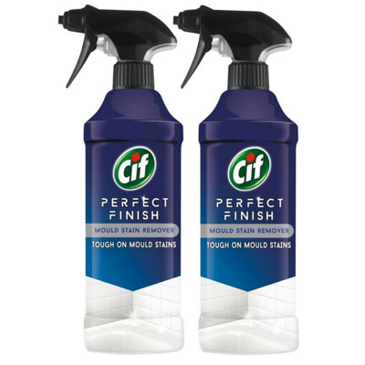 Cif Perfect Finish Mould Stain Removal Spray, 2Pk 435Ml