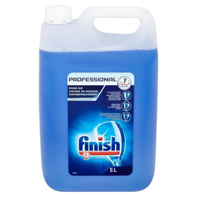B&Q -  Professional Rinse Aid 5L Hygienically Clean For 1-5 Min Wash Cycles