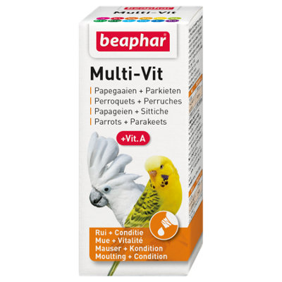 Beaphar Bogena Parrot Multi-Vit - Pack Of 6 20Ml