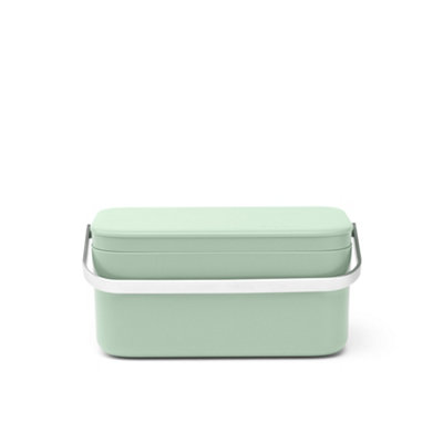 Brabantia Jade Green Aluminium Effect Compost Caddy from B&Q
