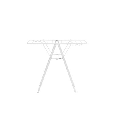 B&Q -  White Foldable Laundry Airer15M