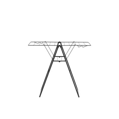 B&Q -  Black Foldable Laundry Airer15M