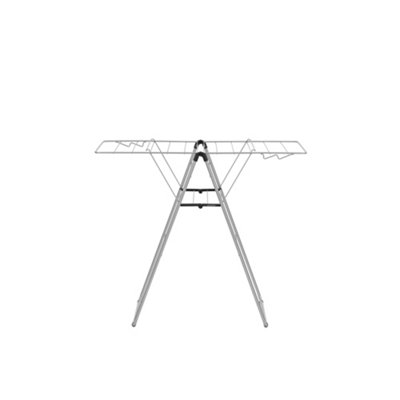 B&Q -  Grey Foldable Laundry Airer15M