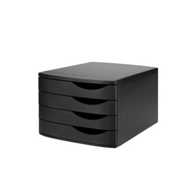 Jalema  4 Drawer Desktop Set Black  - Image 4