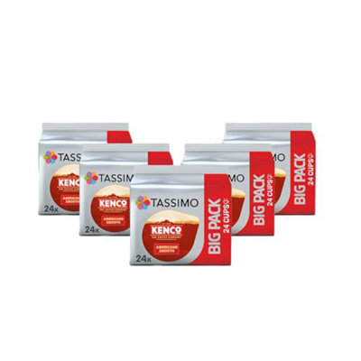 Tassimo Coffee Pods Kenco Americano Smooth Big Pack x24 - 5 Packs (120 drinks) - Image 4