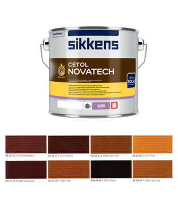 B&Q -  Cetol Novatech Woodstain Paint5 LitreLight Oak (006)