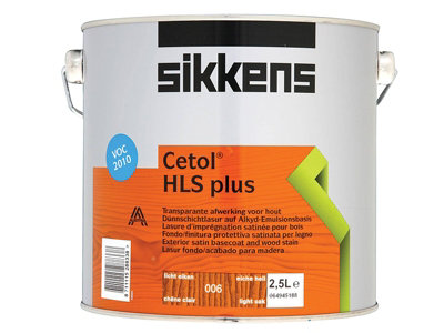 B&Q -  5085898 Cetol Hls Plus Translucent Woodstain Light Oak 2.5 Litre Sikchlsplo25