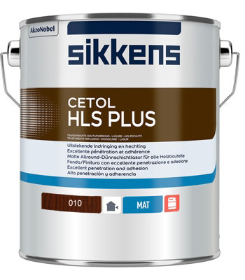Sikkens Cetol Hls Plus Woodstain Paint - 5 Litre - Walnut (010)