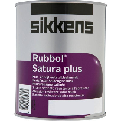 B&Q -  Rubbol Satura Plus Paint5 LitreWhite