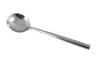 Orsina Cream Modern Stainless Dessert Spoon, Versatile Spoon For Dessert, Sundae Spoon, Ice Spoon, Pudding Spoon 0.05Kg B&Q
