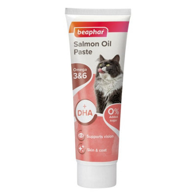 Beaphar Salmon Oil Paste For Cats - Pack Of 6 100G