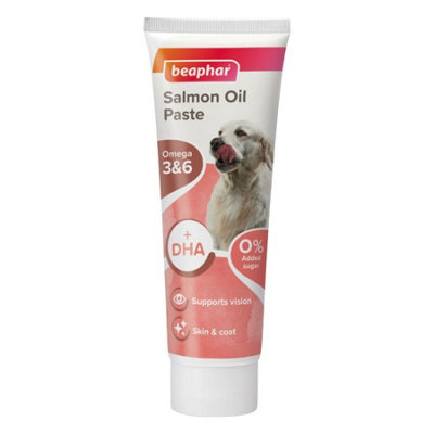 Beaphar Salmon Oil Paste For Dogs 100GPack Of 6 from B&Q