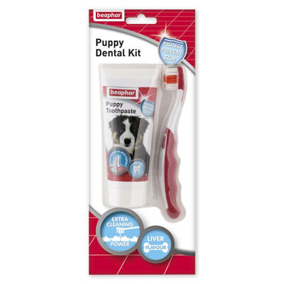 Beaphar Puppy Dental Kit 50GPack Of 6 from B&Q