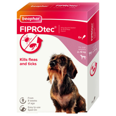 Beaphar Fiprotec Spot On Small Dog 6 Treatment