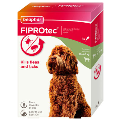 Beaphar Fiprotec Spot On Large Dog 6 Treatment