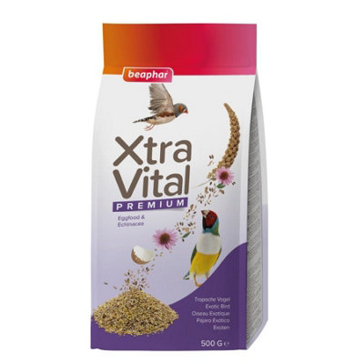 Beaphar Xtravital Exotic Bird 500G (Pack Of 7) from B&Q