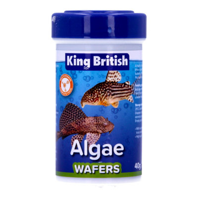 King British Algae Wafers 40G Fish Food from B&Q