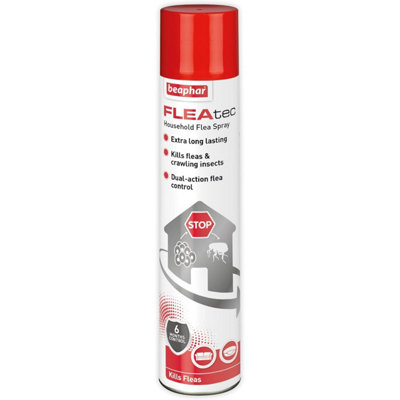 Beaphar Fleatec Household Fast Acting Flea Treatment Insect Control Spray 600Ml from B&Q