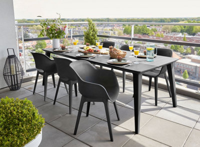 Norfolk Leisure Keter Lima Table With Akola Chairs from B&Q