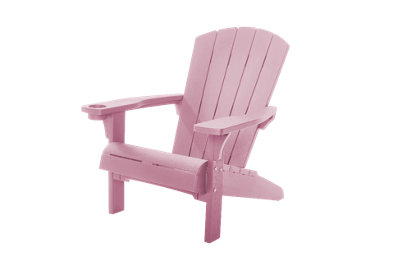 Keter Adirondack Chair - Pink - Polypropylene - Image 4
