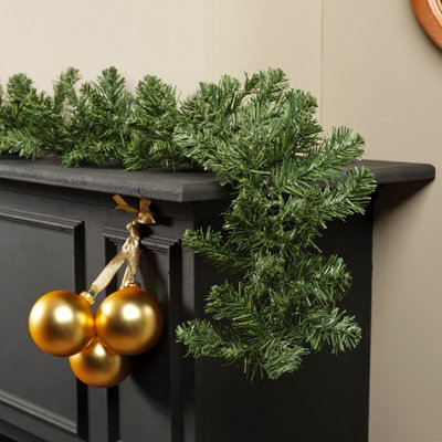 Kaemingk Christmas Imperial Garland 2.7M Swag Plain Christmas Decoration from B&Q