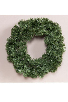 Kaemingk 680452 Imperial Artificial Pine Wreath Green 50Cm from B&Q