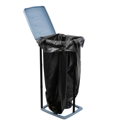 Geezy Collapsible Bin Bag Holder Stand 60L Camping Waste Disposal Refuse Sack Liner from B&Q