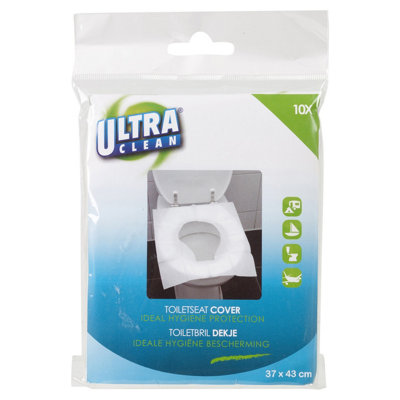 B&Q -  Set Of 10Flushable Disposable Toilet Seat Covers