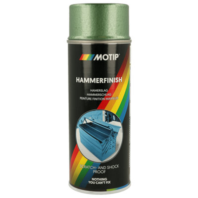 Motip Hammerfinish Green 400Ml from B&Q