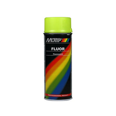 Motip Yellow Fluorescent Spray Paint - 400 Ml - Image 7