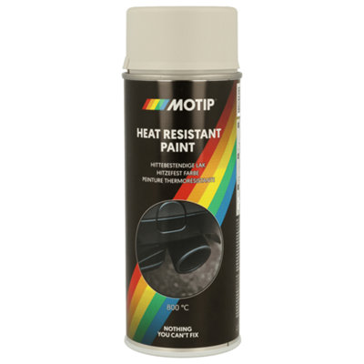 Motip Heat Resistant Grey 400Ml from B&Q