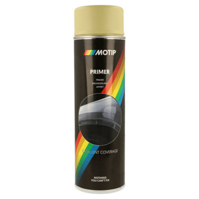 Motip Primer Filler Yellow 500Ml from B&Q