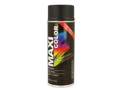 B&Q -  Mx9005M  Spray Matt Deep Black Ral9005 400Ml Mxcmx9005M