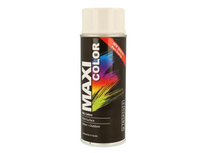 Maxicolor Mx9010 Maxicolor Spray Gloss White Ral9010 400Ml Mxcmx9010 from B&Q