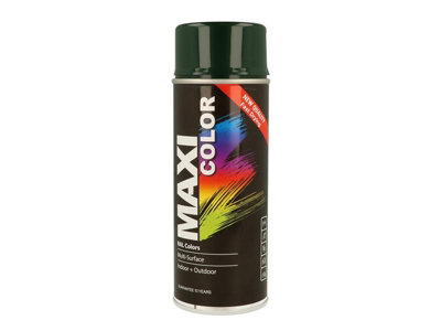 Maxicolor Mx6009 Spray Gloss Fir Ral6009 400Ml Mxcmx6009 Green