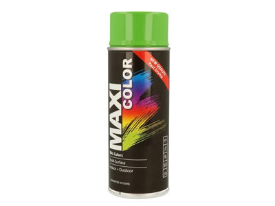 Maxicolor Mx6018 Spray Gloss Ral6018 400Ml Mxcmx6018 Yellow/Green