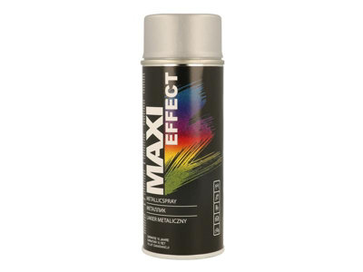 Maxicolor Metallic Silver Spray Paint 400ml for Wood Metal Plastic Fast Drying - Image 8