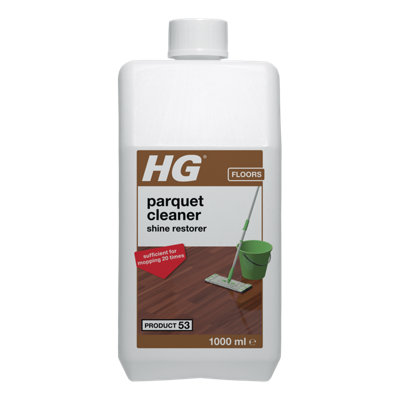 Hg Shine Restorer Parquet Floor Cleaner1L from B&Q