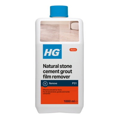 B&Q -  Stone Grout & Cement Film Remover1L