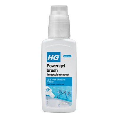 HG Power Gel Brush Limescale Remover  Gel & Brush Kit  250ml - Image 5