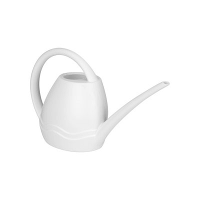 Elho Aquarius White Plastic Watering Can 1.5L from B&Q