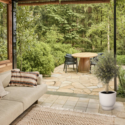 Charles Bentley Elho Amber Grail 47WhiteIndoor And Outdoor100% Recycled from B&Q