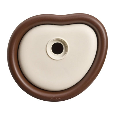 Elho Organic Bird House 25cm Birdhouse - Chestnut Brown | L 27.4 x W 16.8 x H 25.4 cm | 100% Recycled Plastic - Image 3