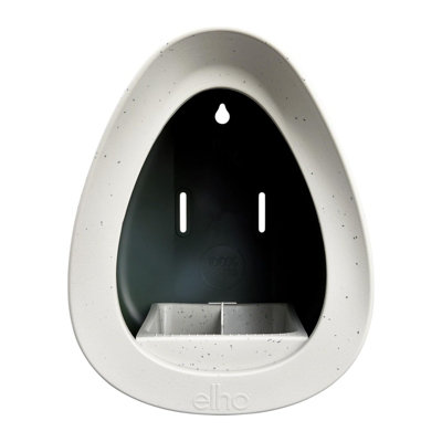 Elho Essential Bird Feeder 18cm - Fibrous Grey - 5822321942800 - Image 3