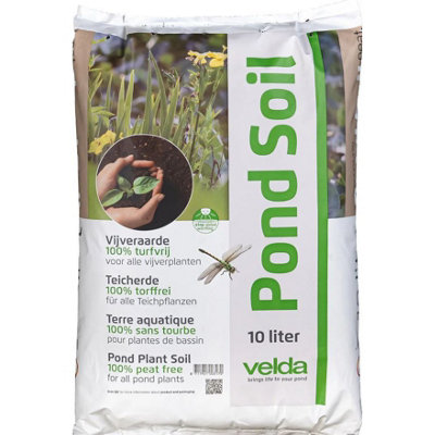 B&Q -  Peat Free Pond Garden Planting Compost Growth Soil 10L