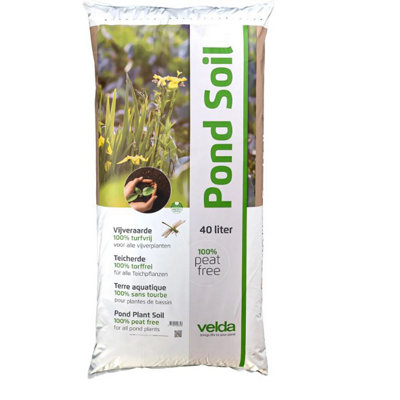 Velda Peat Free Pond Garden Planting Compost Growth Soil 40L from B&Q
