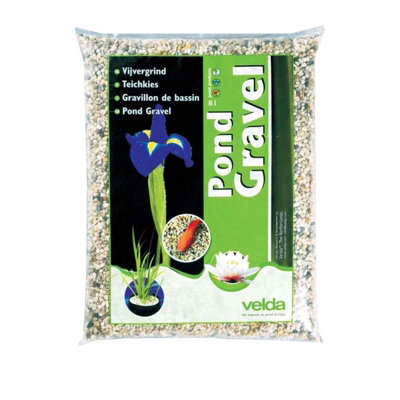 Velda Pond Gravel 8L  4 6mm Decorative Gravel For Aquatic Plants And Ponds from B&Q