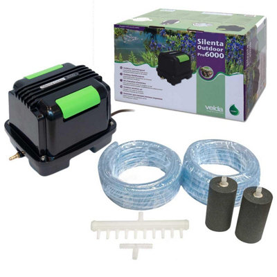 Velda Silenta Pro 6000 Pond And Aquarium Air Pump from B&Q