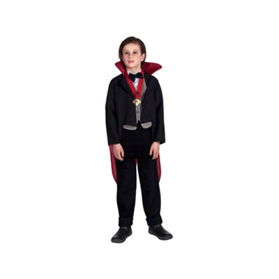 Childs Creepy Vampire Fancy Dress Costume Age 3-4 Years from B&Q