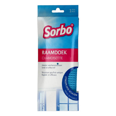 B&Q -  30X40Cm Microfibre Window Cloth